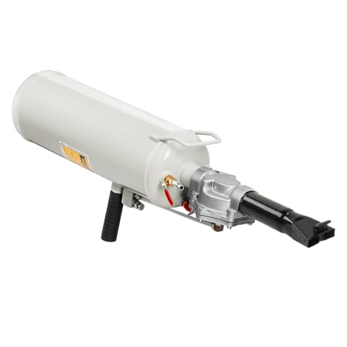 Bonnlo 2.1 Gal/8L Air Tire Bead Blaster, 120PSI Tire Bead Seater w/Pressure Gauge & Handle, Iron and Steel Trigger Seating Tool Inflator Tank for Cars ATV, 87-116PSI Operating Pressure, Gray - color: Gray, size: 2.1 gallon