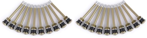 CKAuto TR572 Brass Commercial Truck Valve Stems 3 3/4" Eff. Length, 10 pcs (Pack of 2) - color: tr572
