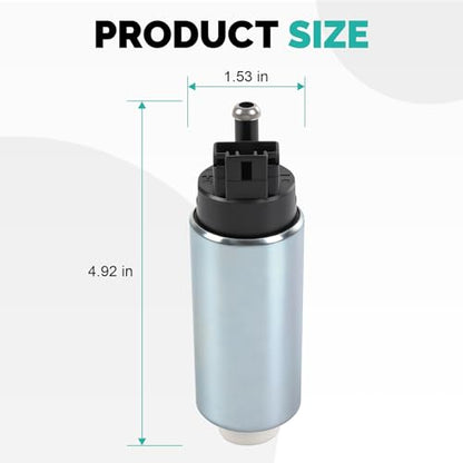 Electric Fuel Pump GSS340 255LPH With Installation Kits High Pressure