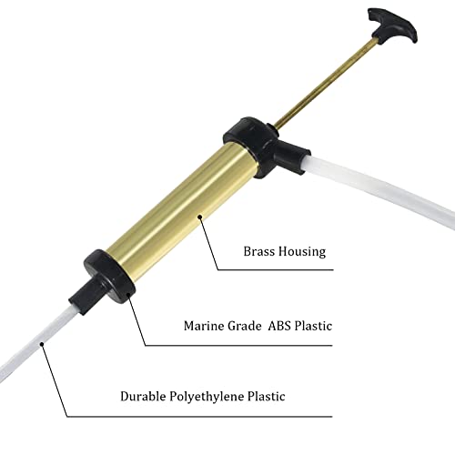 Marine Boat Oil Change Extractor Pump Manual Brass 9 Inches