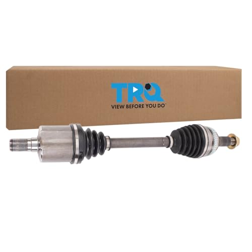 TRQ Front Driver Side CV Axle Assembly - style: CSA32540