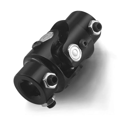 3/4-36 Spline X 3/4" DD Black Steering Universal Joint Single U Joint Shaft