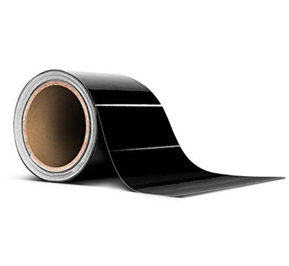 VViViD Gloss Vinyl Detailing Wrap Tape 2" x 20ft DIY Roll (Gloss Black) - color: Gloss Black