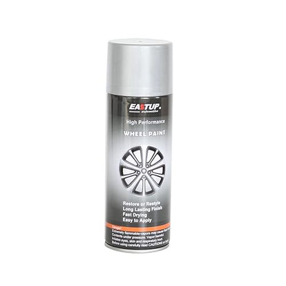 Premium Metallic Silver Wheel Paint - Brilliant Finish, High Durability, Fade-resistant, Quick Drying Rim Coating - color: 26#36-Pure Silver