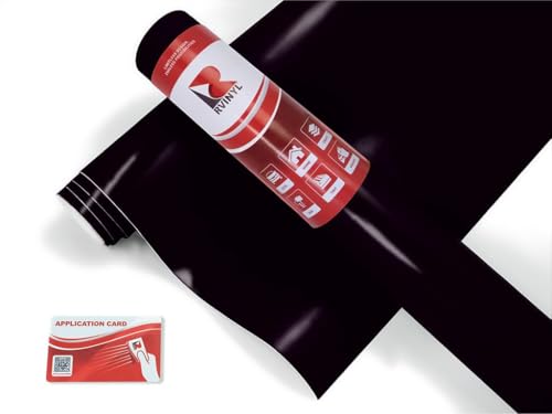 RVINYL Avery Dennison SW900-197-O Premium Vehicle Wrapping Cast Film Vinyl Roll - 1ft x 5ft with Application Card, Satin Black - color: Satin Black, size: 1ft x 5ft