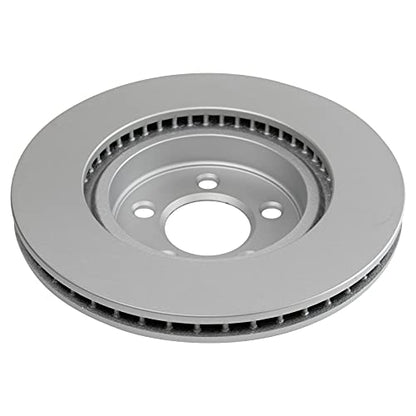 TRQ Front and Rear Brake Rotor Set G Coated - style: BRA15436