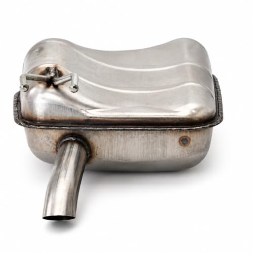 22824 Left Rear Exhaust Muffler for 2016-2019 Honda Civic Sedan 1.5L E413H - size: Honda Civic Sedan 2016-2019 1.5L