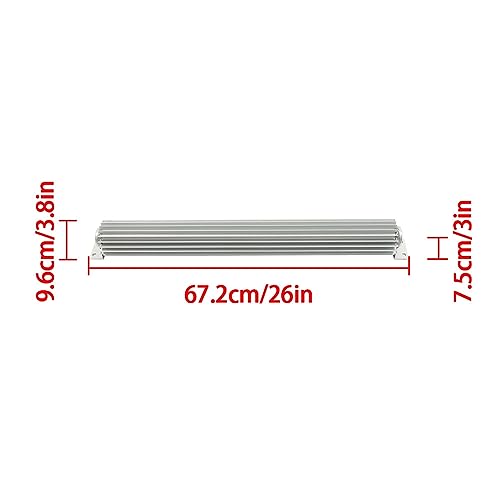 labwork 24 Inch Dual Pass Aluminum Finned Transmission Oil Cooling