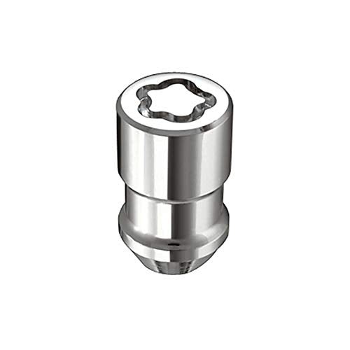 MCGARD 24132 Chrome Cone Seat Wheel Locks (7/16" - 20 Thread Size) - Set of 4