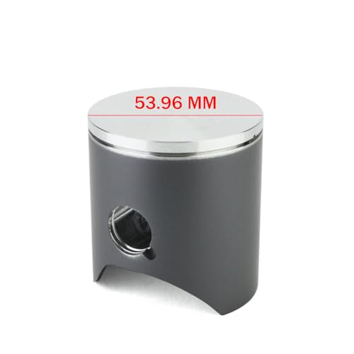 Meteor Piston Kit for KTM SX 125 (2001-2025), 53.96 mm Diameter High Performance Piston for Dirt Bike, Durable Forged Replacement with Rings, Wrist Pin & Circlips, Engine Rebuild Kit for Maximum Power