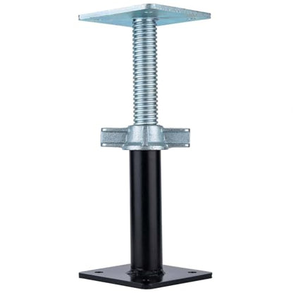 Adjustable Support Jack Lightweight Steel Bracing and Jack Posts - 9.5" - 15.5" Adjustment Range Adjustable Jack for Temporary Support Suitable for Small Space, Underpasses, Attics, Decks - size: 9.5-15.5