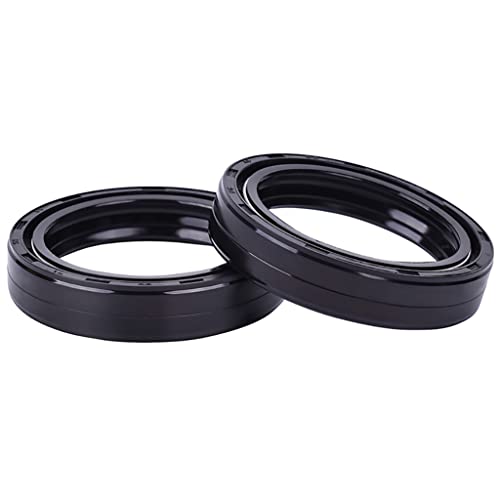 Front Fork Oil Dust Seals for Honda CRF150R 2007-2022 CR85R 2003-2007 CR80R 1996-2002 CRF230F 2003-2019 CBR300R 15-22 for Kawasaki Ninja 250R 2008-2012 Ninja 300 13-17 for Suzuki RM85 2002-2021