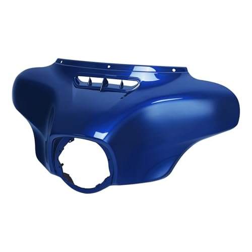 HR3 Superior Blue Batwing Outer Fairing Body + Vent Trim Compatible with 2017 Street Glide Special FLHXS - color: Superior Blue