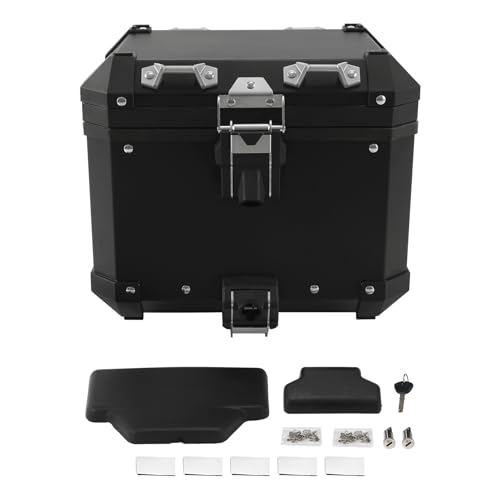 TCMT 38L Motorcycle Tail Luggage Box Top Case Fit For BMW R1200GS Adventure 2013-2018 R1250GS 2019-2024 F850GS 2017-2022 F900GS Adventure 2023-2025 Black - color: Black, size: Trunk