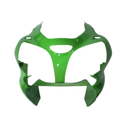 Black White Green Fairing Kit for Kawasaki 2000-2002 ZX6R ZX600J Bodywork - color: Green Black White