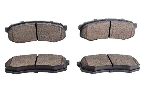 Front Rear Brakes Pad Automotive Premium Ceramic Disc Brake Pads Set Vehicle Replacement Part for Lexus Infiniti Nissan Dodge Attitude Hyundai Accent D606 - style: D606