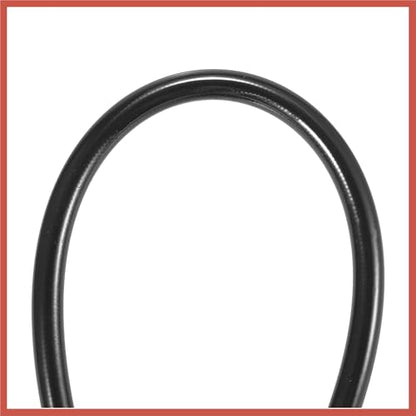 ACROPIX Universal 50cm 19.69" Motorcycle Brake Clutch Oil Hose Line Pipe Hydraulic Reinforced Stainless Steel Braided Black Car Parts