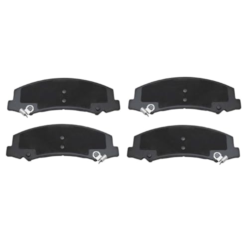 AutoShack Front & Rear Coated Rotors & Premium Pads for Chevy Impala 2010 - style: ArmorStop & Premium Pad