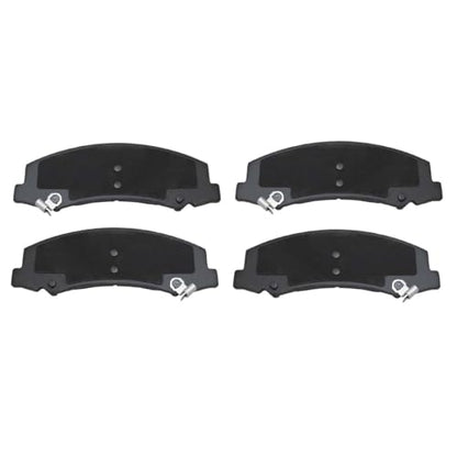 AutoShack Front & Rear Coated Rotors & Premium Pads for Chevy Impala 2010 - style: ArmorStop & Premium Pad