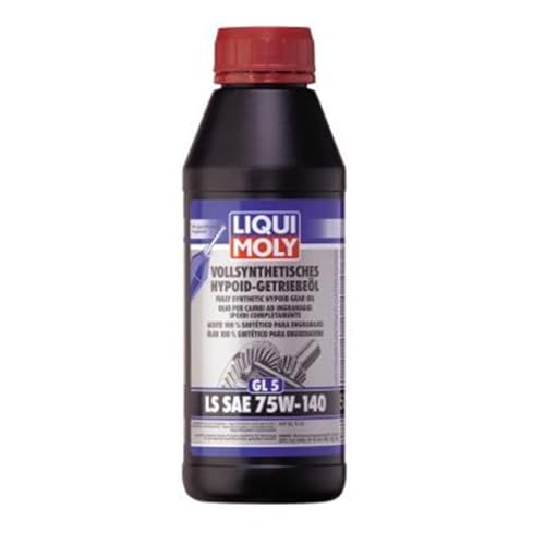 Liqui Moly (20042 75W-140 Limited Slip Synthetic Gear Oil - 500 ml - size: 500 Millileter