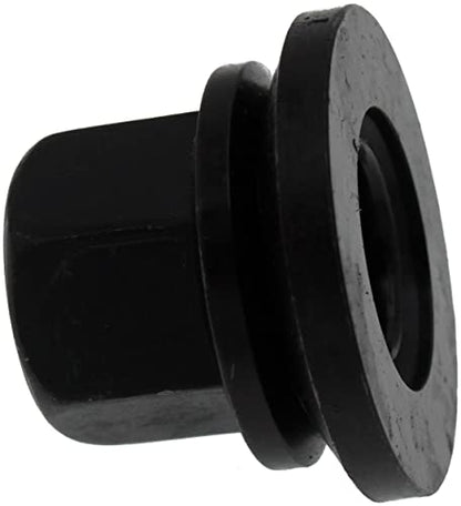 Dorman 611-296 Wheel Nut 9/16-18 Flanged Flat Face - 15/16 Hex, 1-1/8 Length Compatible with Select Dodge / Ram Models, 10 Pack