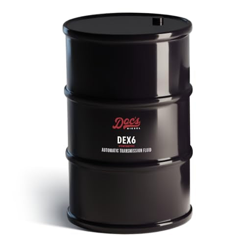 Doc's Diesel DEX6 High Mileage Full Synthetic DEXRON VI Automatic Transmission Fluid, 55-Gallons - color: DEXRON VI, size: 55-Gallon Drum