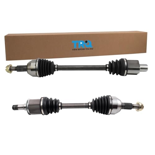 TRQ Front Driver and Passenger Side CV Axle Assembly Set 2 Piece - style: CSA36523