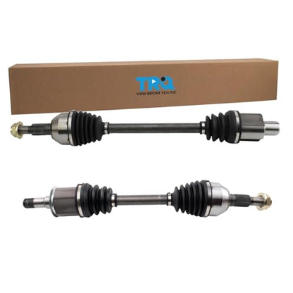 TRQ Front Driver and Passenger Side CV Axle Assembly Set 2 Piece - style: CSA36523