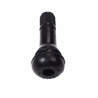 BLACKHORSE-RACING 25 Pack Valve TR413 Snap-in Tire Valve Stems - size: TR413-25pcs