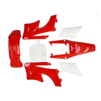Red Fairing Plastics Bod Fender and Graphics Kit & Seat For Apollo Orion 110cc 125cc 150cc 140cc 160cc 200cc 250cc Motorcycle Dirt Pit Bike Motocross