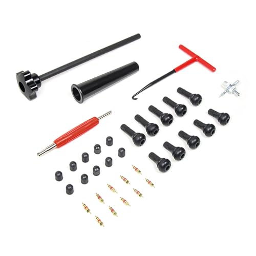 Quick Change Tire Valve Tool Kit, Tire Valve Stem Core Quickly Replacement Tool Kit for Car, ATVs, Trucks,Motorcycles