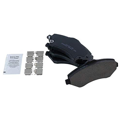 TRQ Front Brake Pad and Rotor Set Ceramic Vented Rotors - style: BKA10562