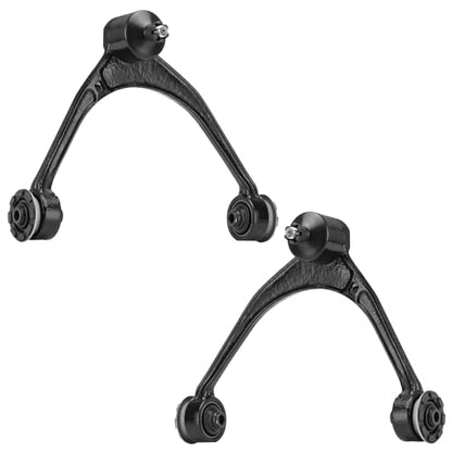 8Pcs Front Upper Control Arms with Ball Joint for Lexus GS300 1998-2005, Lexus GS400 1998-2000, Lexus GS430 2001-2005 Outer Inner Tie Rod End Suspension Kit - K620336 K620335 K500102 EV80600