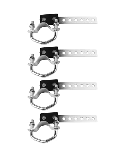 4Pcs Universal Exhaust Hanger (1-1/2"-2.36"/3.81cm-6cm) - size: 4Pcs