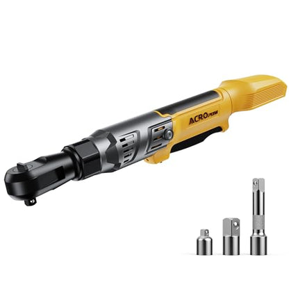 3/8" Cordless Ratchet Wrench for Dewalt 20V Battery, Brushless Motor - size: 4 PCS