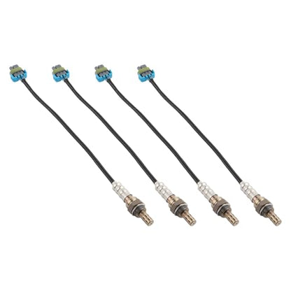 4Pcs Oxygen Sensor Compatible with 2008-2016 Chevy Express 1500 2500 3500,GMC Savana 1500 2500 3500,Replace 250-241128 250-24491