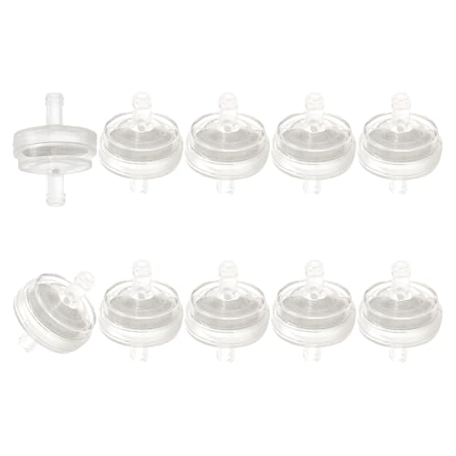1/4" Universal Small Engines Inline Fuel Line Filters Fit for Dirt Bike, ATV, Motorcycle, UTV, Snowmobile with 1/4" fuel lines(10/pack)