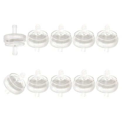 1/4" Universal Small Engines Inline Fuel Line Filters Fit for Dirt Bike, ATV, Motorcycle, UTV, Snowmobile with 1/4" fuel lines(10/pack)