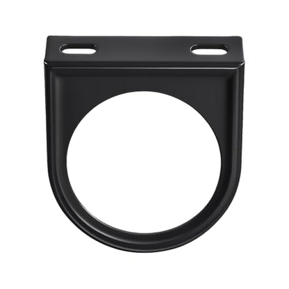 Single Gauge Mounting Panel, Gauge Bracket Holder, Dashboard Gauges Mounting Panel with Single Hole, Universal Metal Gauges Pillar Mount Pod Holder for Car, Truck, Boat and More (1PCS) - color: 1PCS