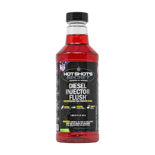 Hot Shot's Secret Diesel Injector Flush, 32 oz - size: 32 Fl Oz (Pack of 1)