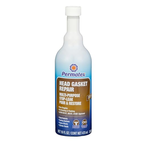 Permatex 30300 Head Gasket Repair - Multi-Purpose Stop-Leak, 16 fl. Oz, Seals Head Gaskets While Preventing Future Leaks - style: Head Gasket Repair