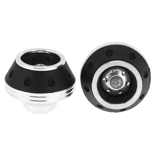 Motorcycle Front Fork Frame Sliders Crash Protector Silver Tone - color: Silver Tone