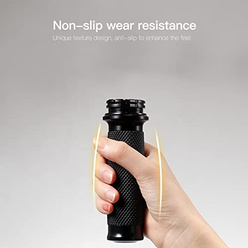 25mm Motorcycle Handlebar Hand Grips Universal Replacement for 2004 Harley-Davidson Road King Police EFI FLHPI