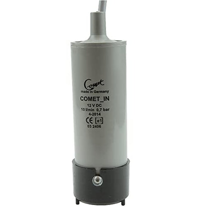 Submersible Water, Fuel and Diesel Transfer Pump 12V | Portable and small - Produces 2.69 GPM |Ideal solution for Barrel, Tank, Camper, Trailer, RV, Boat