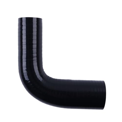 Silicone Reinforced Turbo/Intercooler/Intake Piping Coupler Industrial Hydraulic Hoses 4-Ply(5.4mm) (90 Degree ID 1 1/4" -1 1/2" inch (32mm-38mm)) - style: 90 Degree ID 1 1/4" -1 1/2" inch (32mm-38mm)