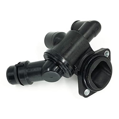 Thermostat With Housing Coolant Flange For Audi A4 A4 Quattro