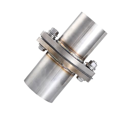 2.0'' OD Exhaust Flange Repair Pipe Kit.Stainless Steel Exhaust Welding Flange Quick Repair for Exhaust Flange Pipe With Gasket,Flange Bolt and Nut (OD 2.0") - size: 2 Bolt OD 2.0"
