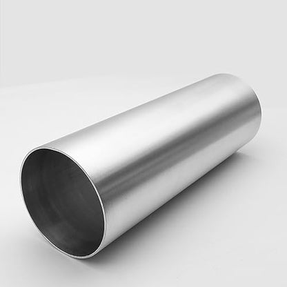AC PERFORMANCE 4" Straight Aluminum Intercooler Air Intake Tube - color: Silver 0, size: 4" (102mm)