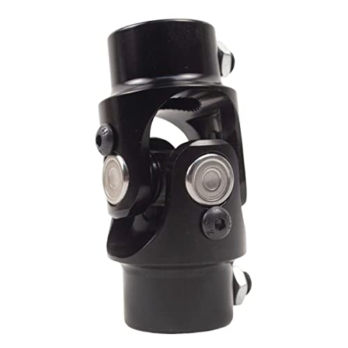 3/4-36 Spline X 3/4" DD Black Steering Universal Joint Single U Joint Shaft