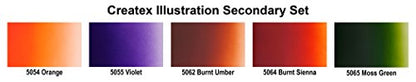 Createx Colors Createx Illustration Secondary Set, 1 oz. - style: Secondary 1oz. Set